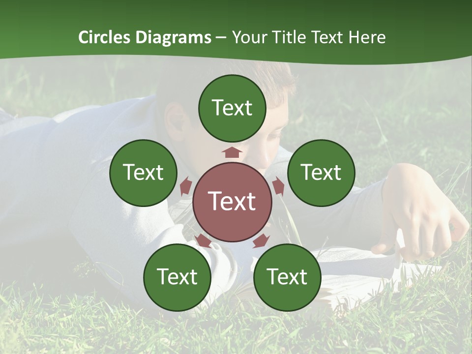 Weekend Fresh Cute PowerPoint Template