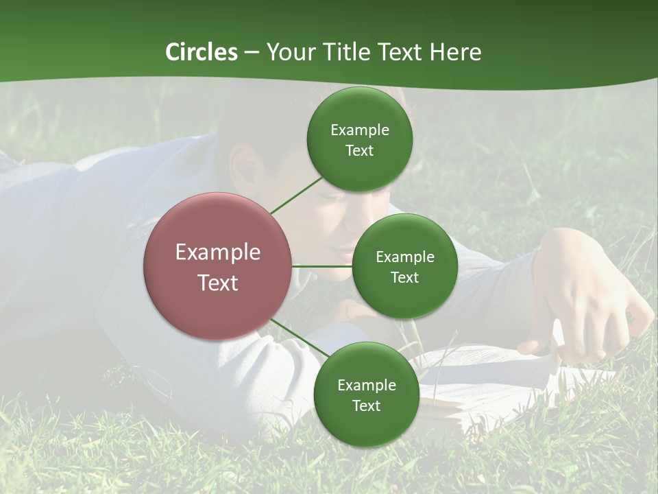 Weekend Fresh Cute PowerPoint Template