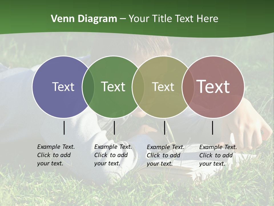 Weekend Fresh Cute PowerPoint Template