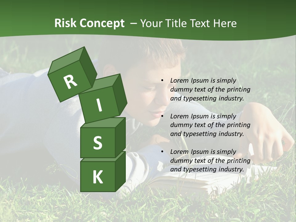 Weekend Fresh Cute PowerPoint Template