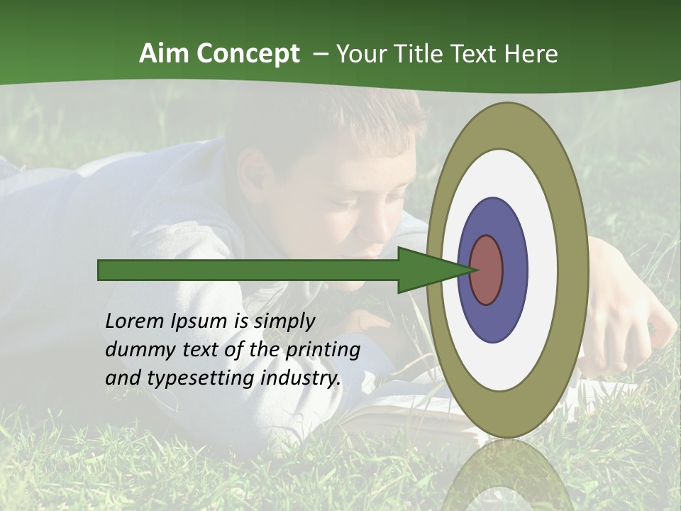 Weekend Fresh Cute PowerPoint Template