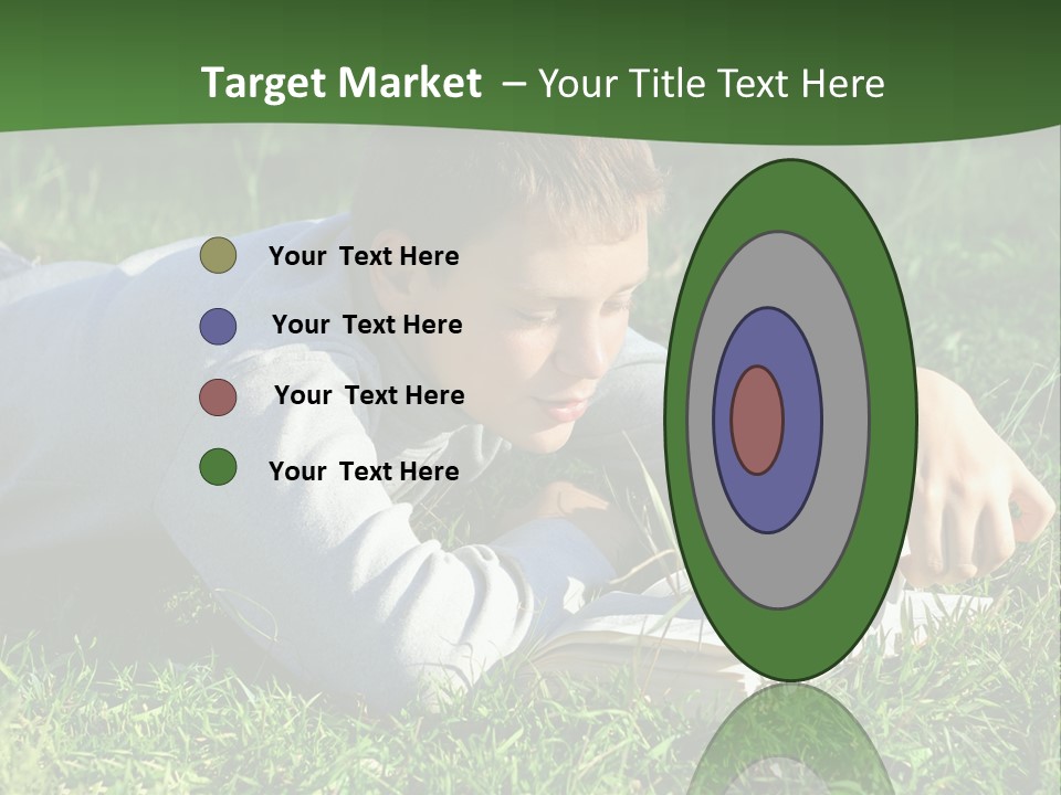 Weekend Fresh Cute PowerPoint Template