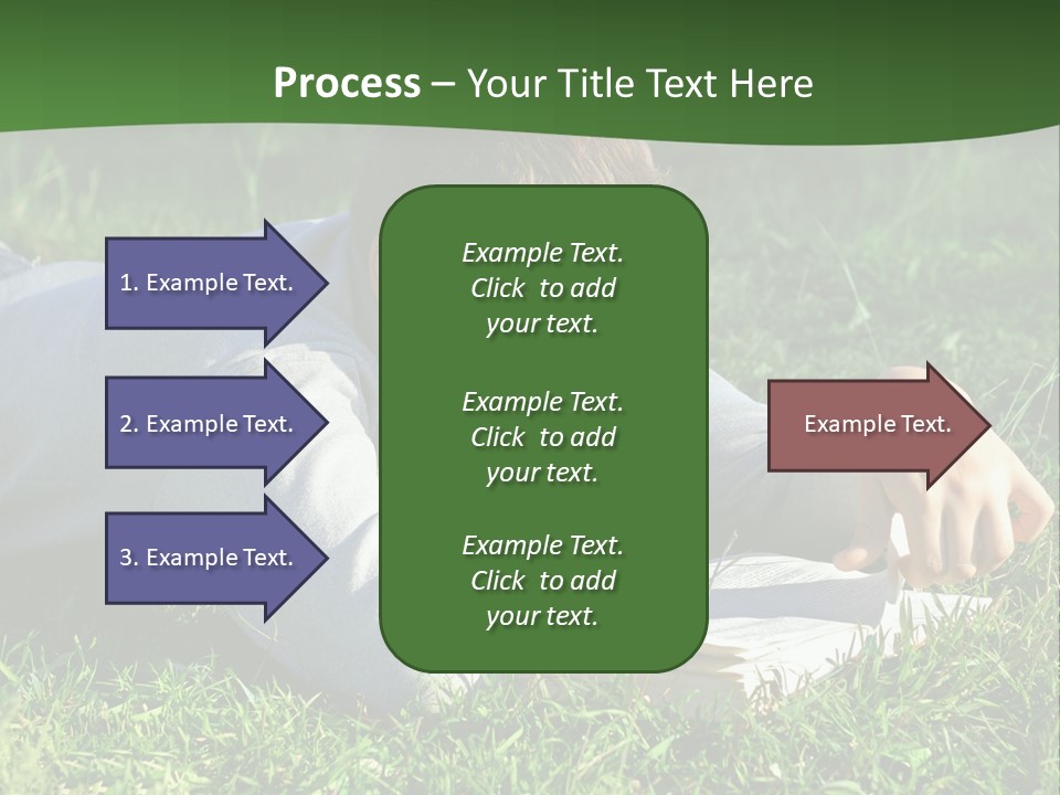 Weekend Fresh Cute PowerPoint Template