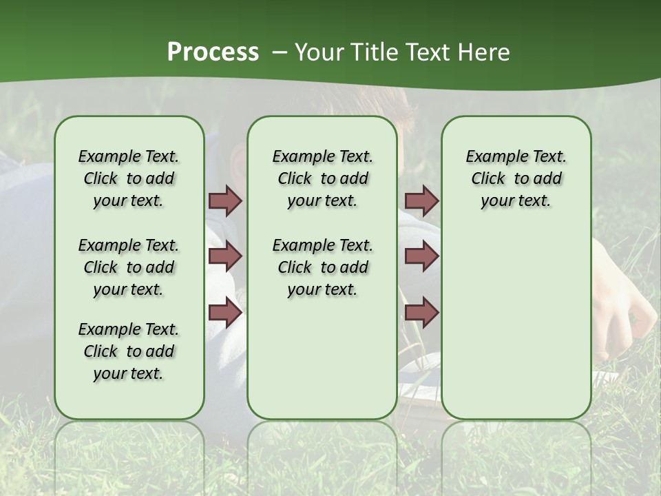 Weekend Fresh Cute PowerPoint Template
