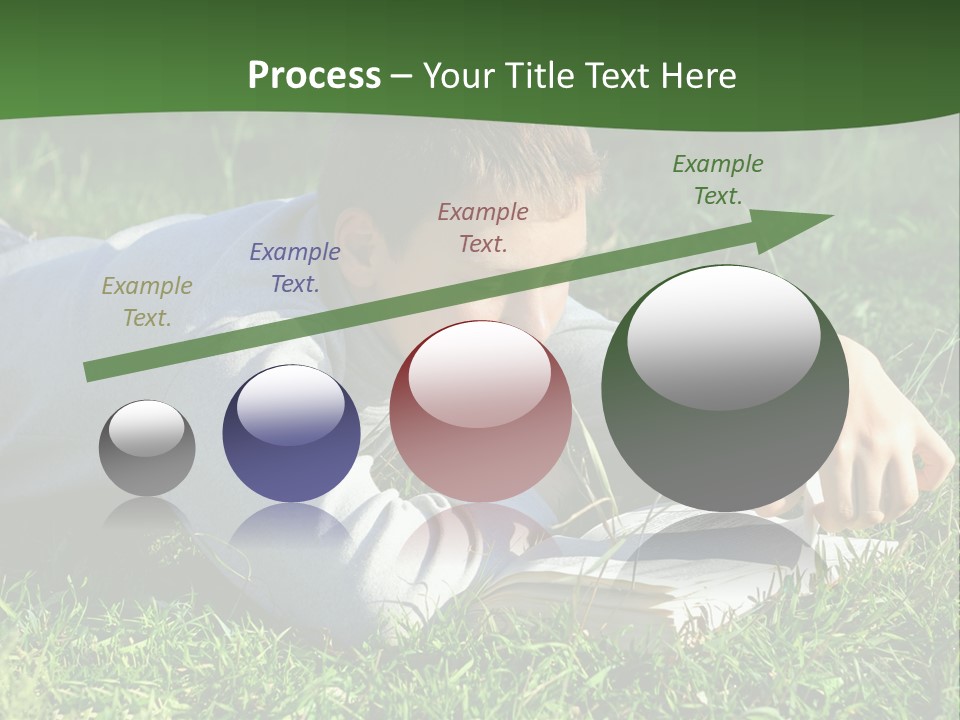 Weekend Fresh Cute PowerPoint Template