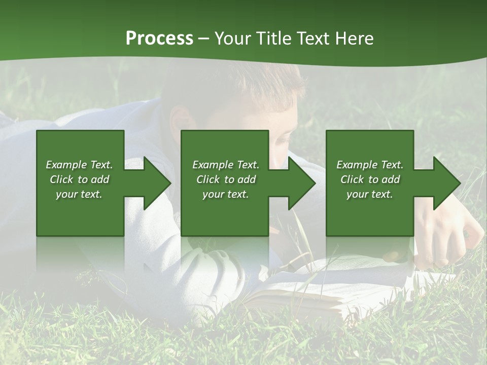 Weekend Fresh Cute PowerPoint Template