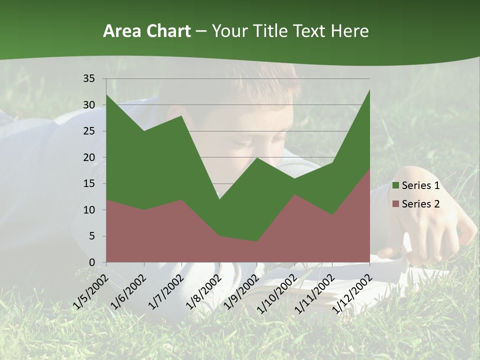 Weekend Fresh Cute PowerPoint Template