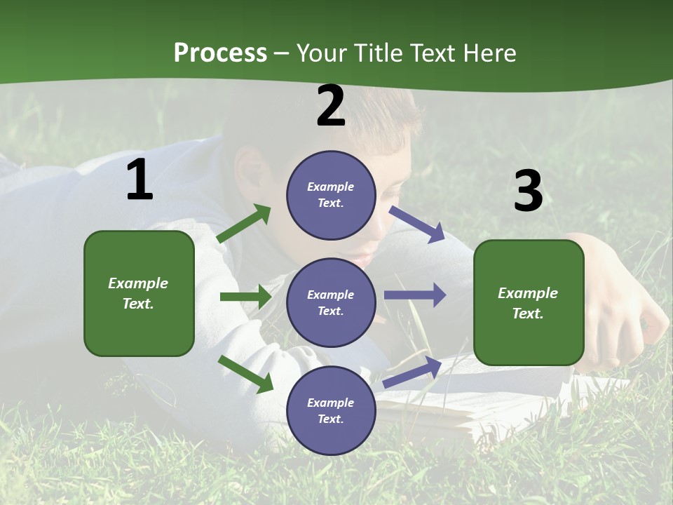 Weekend Fresh Cute PowerPoint Template