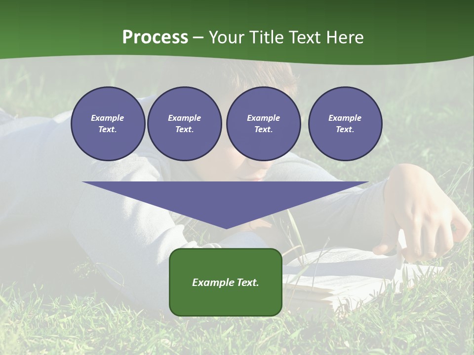 Weekend Fresh Cute PowerPoint Template