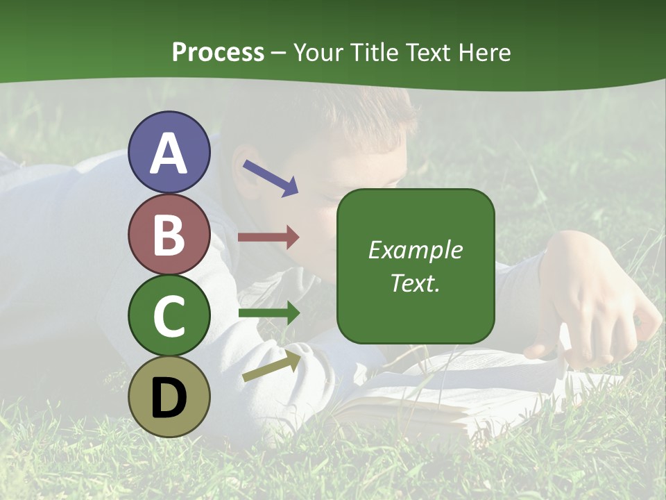 Weekend Fresh Cute PowerPoint Template