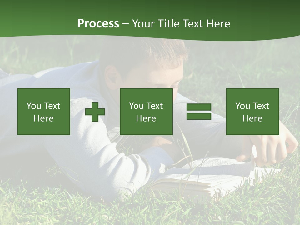 Weekend Fresh Cute PowerPoint Template