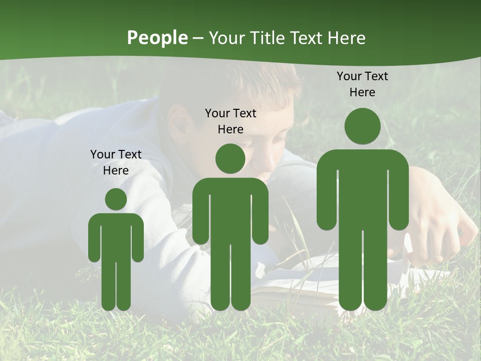 Weekend Fresh Cute PowerPoint Template