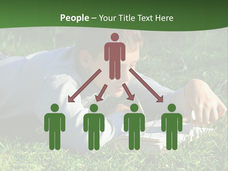 Weekend Fresh Cute PowerPoint Template