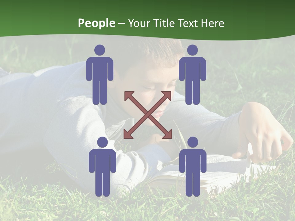 Weekend Fresh Cute PowerPoint Template