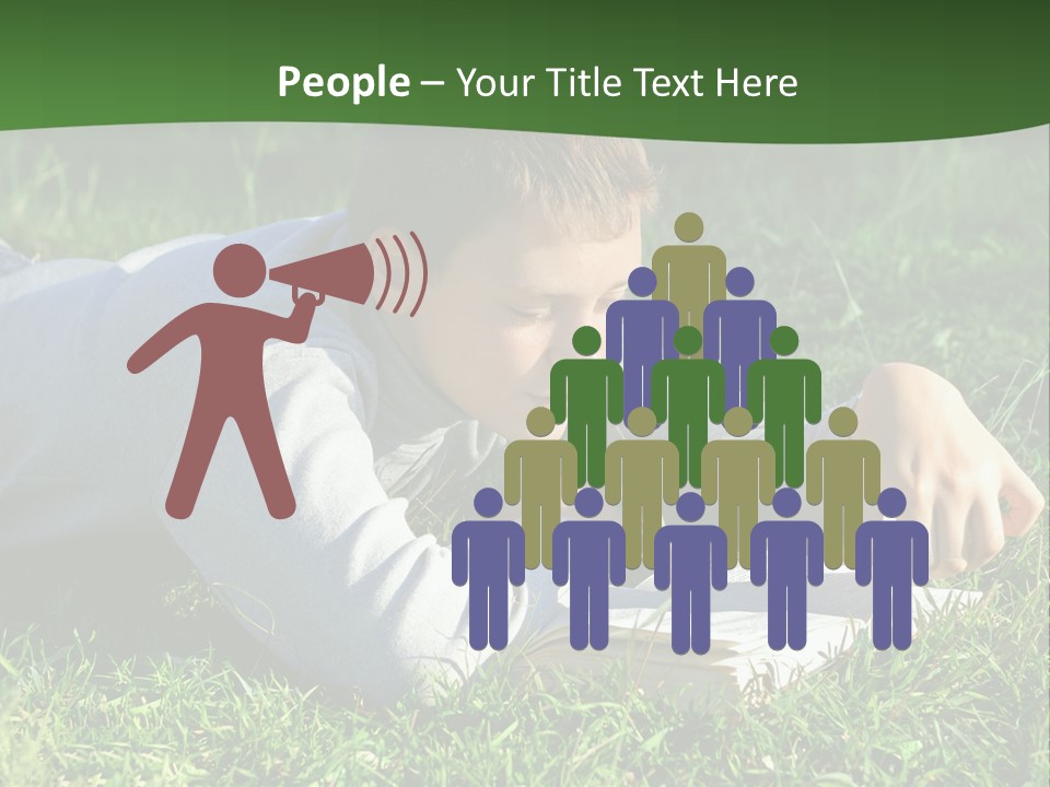 Weekend Fresh Cute PowerPoint Template