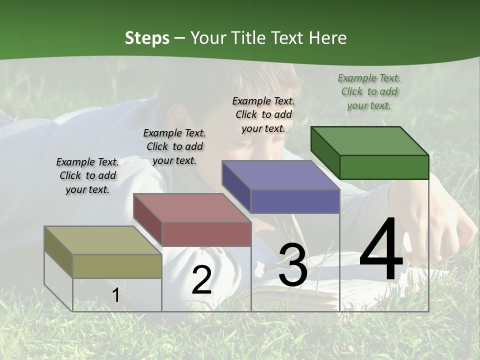Weekend Fresh Cute PowerPoint Template