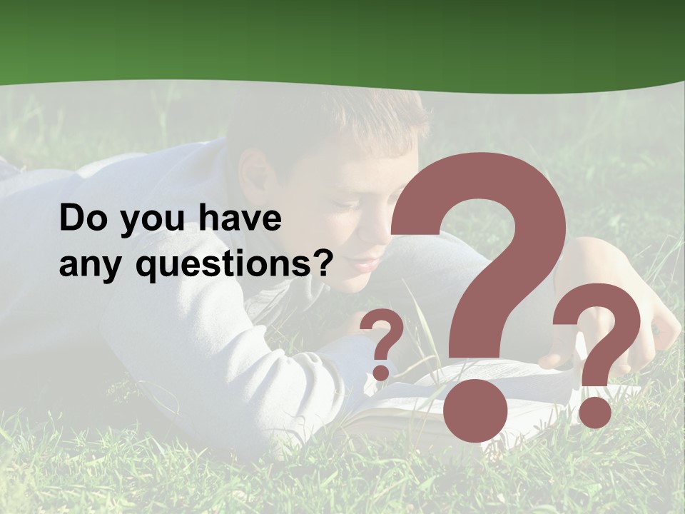 Weekend Fresh Cute PowerPoint Template