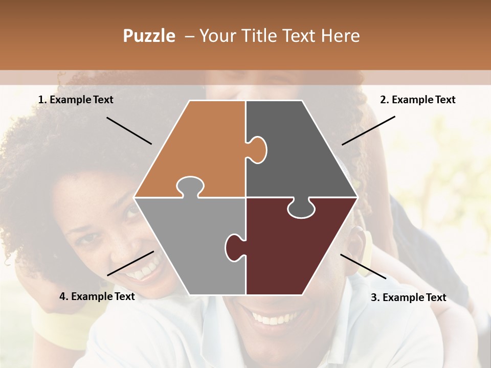 Together Vertical Nine Year Old PowerPoint Template