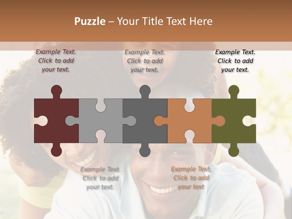 Together Vertical Nine Year Old PowerPoint Template