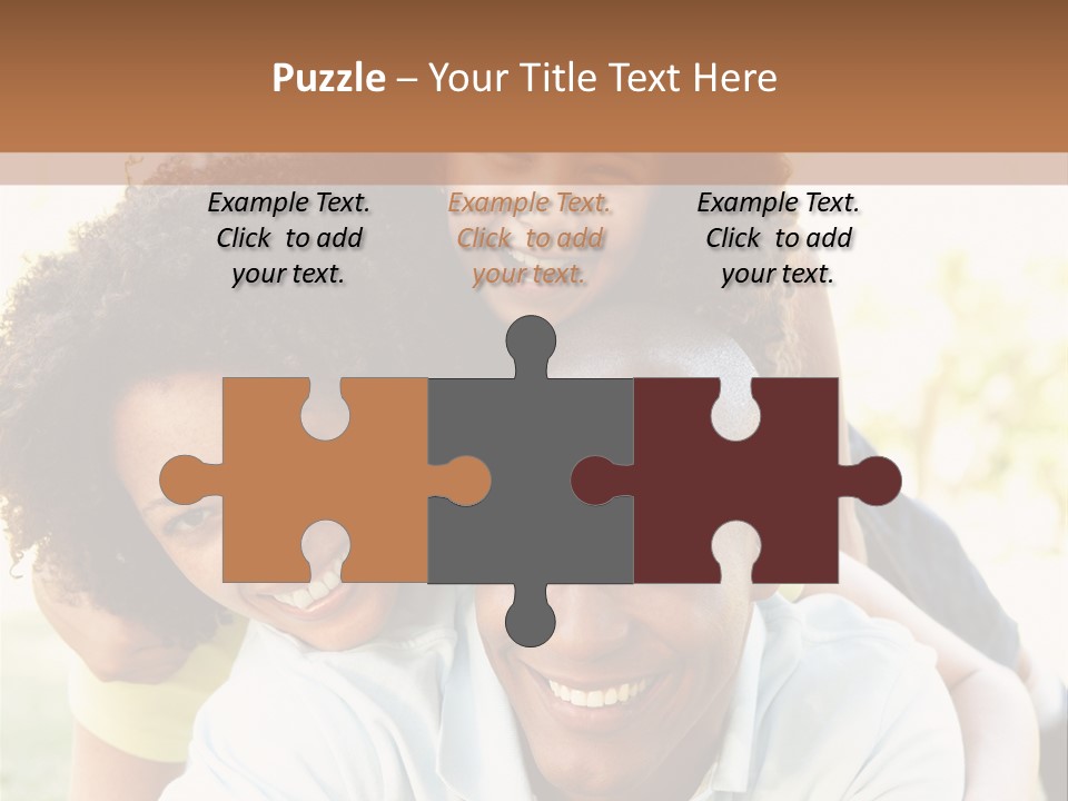 Together Vertical Nine Year Old PowerPoint Template