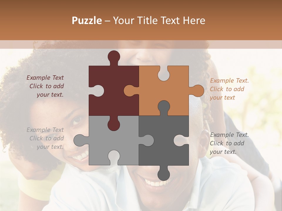 Together Vertical Nine Year Old PowerPoint Template