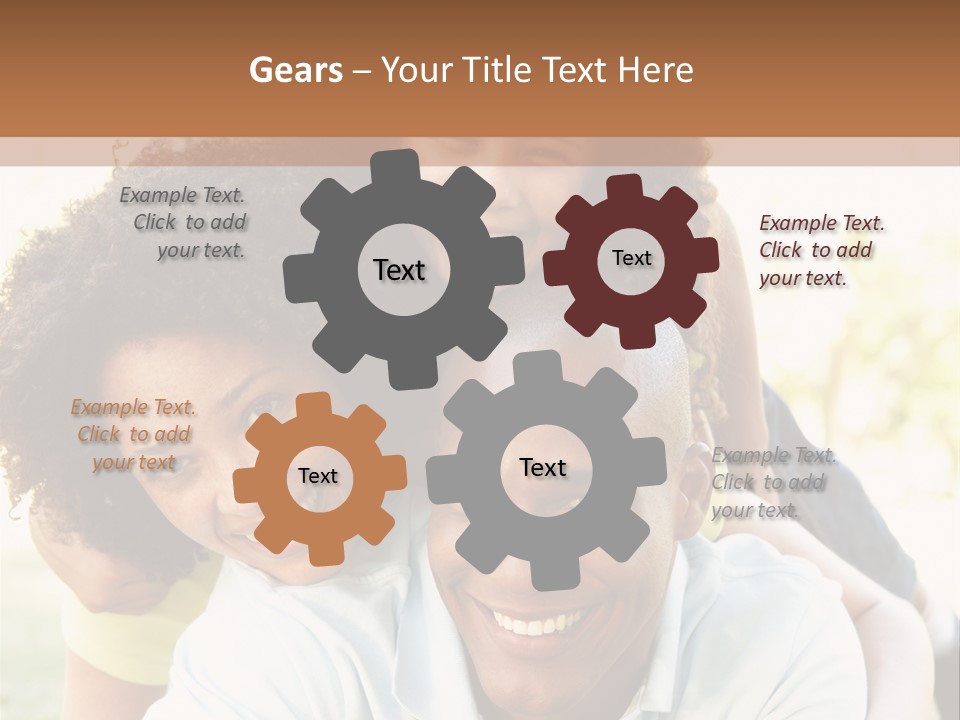 Together Vertical Nine Year Old PowerPoint Template