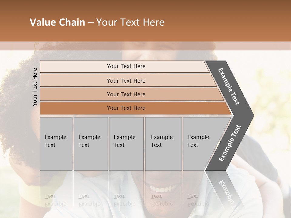 Together Vertical Nine Year Old PowerPoint Template