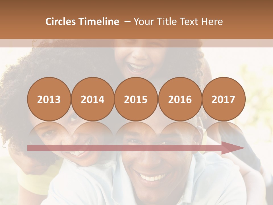 Together Vertical Nine Year Old PowerPoint Template