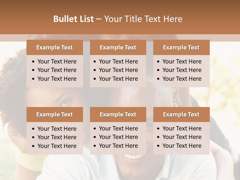 Together Vertical Nine Year Old PowerPoint Template