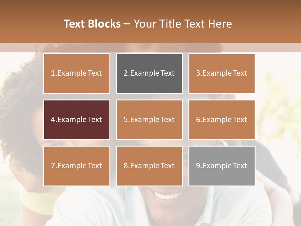 Together Vertical Nine Year Old PowerPoint Template
