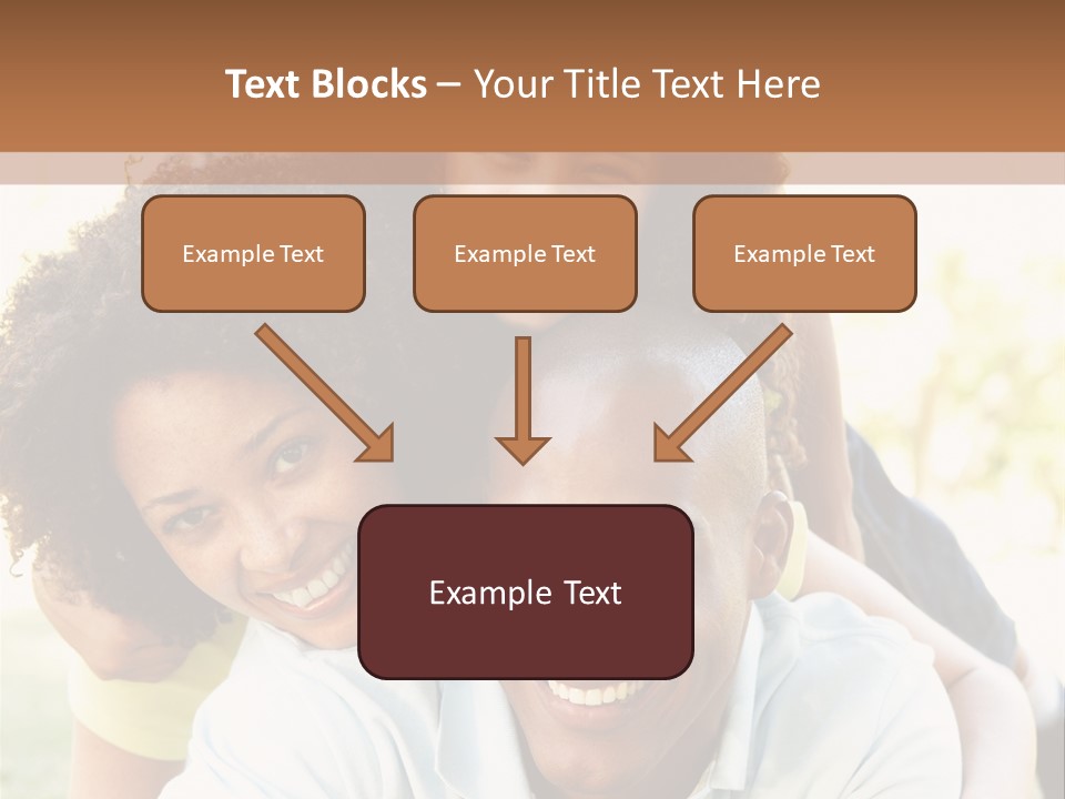 Together Vertical Nine Year Old PowerPoint Template