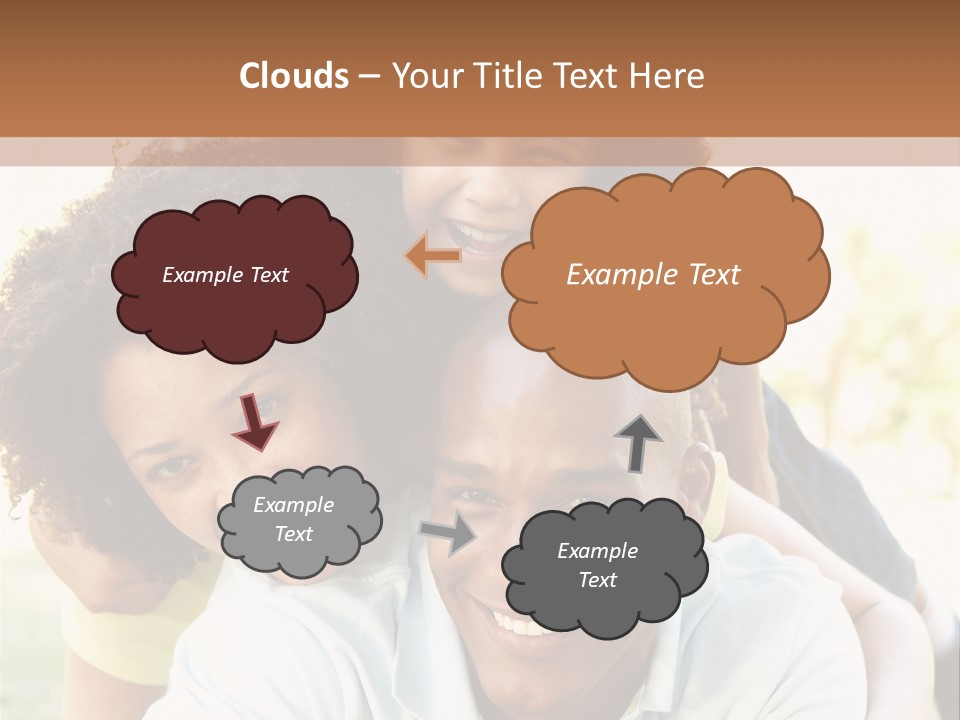 Together Vertical Nine Year Old PowerPoint Template