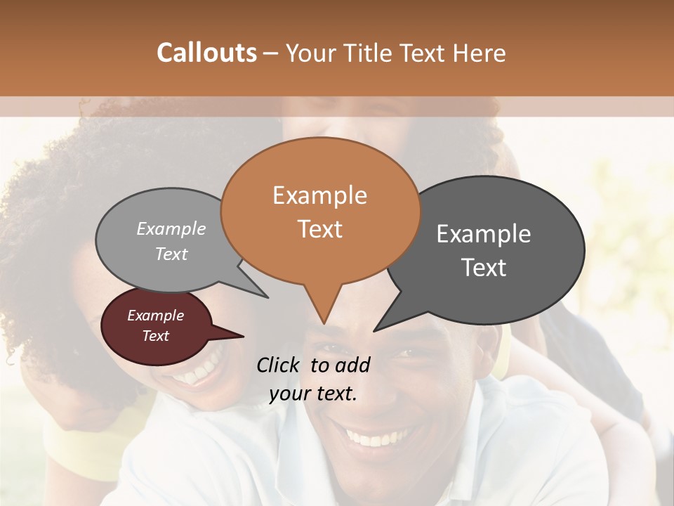 Together Vertical Nine Year Old PowerPoint Template