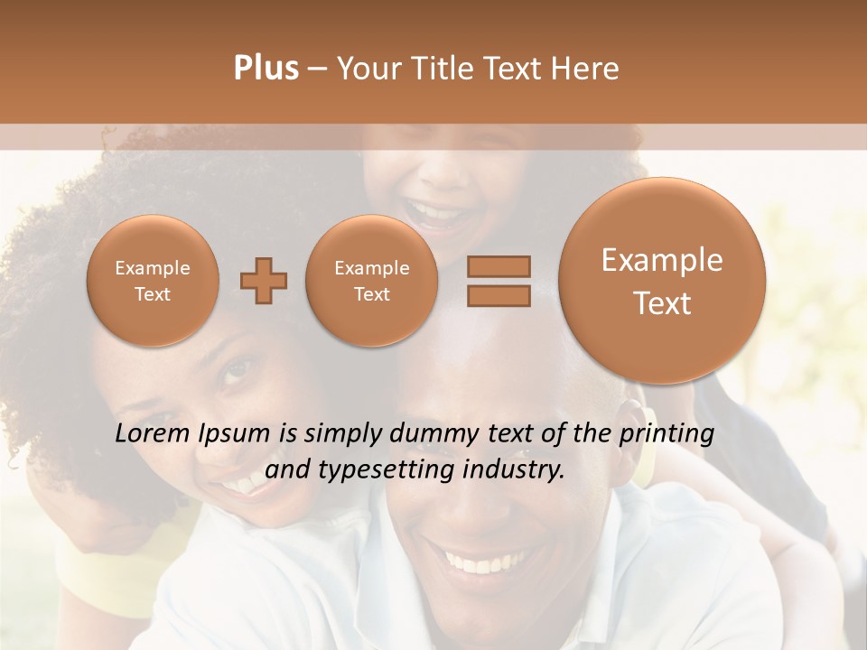 Together Vertical Nine Year Old PowerPoint Template