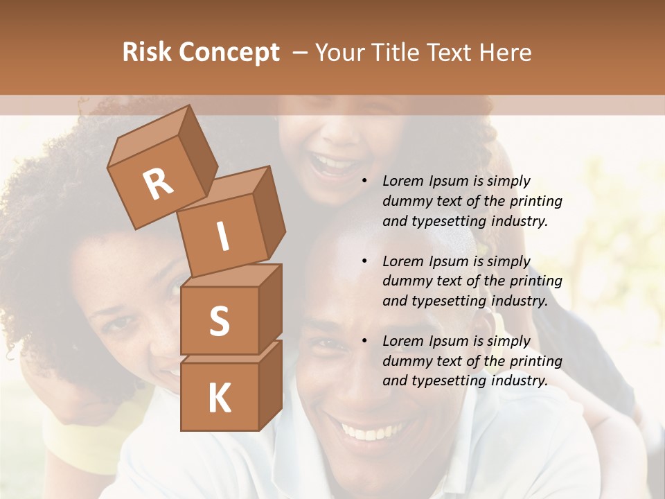 Together Vertical Nine Year Old PowerPoint Template