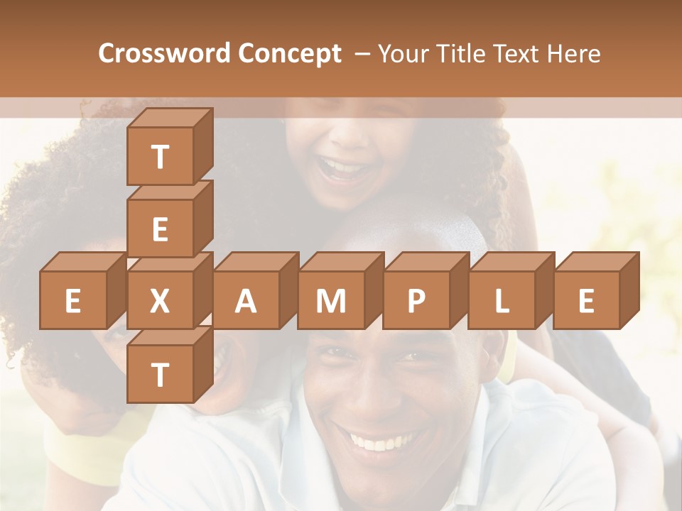 Together Vertical Nine Year Old PowerPoint Template