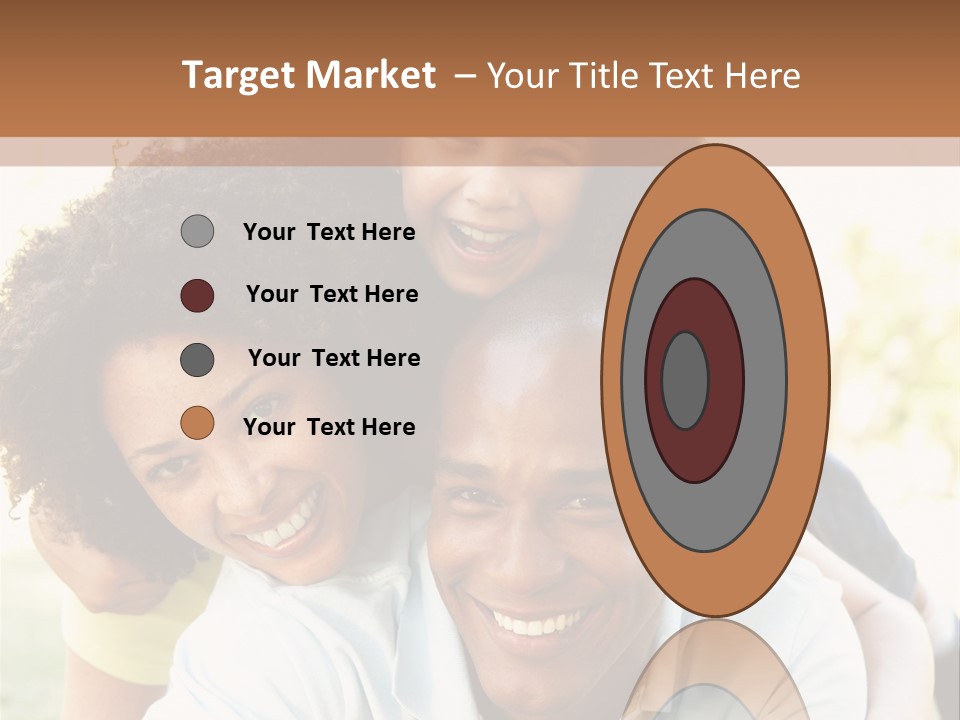 Together Vertical Nine Year Old PowerPoint Template