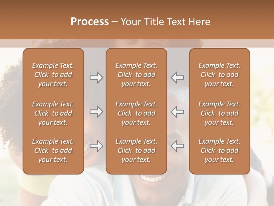 Together Vertical Nine Year Old PowerPoint Template