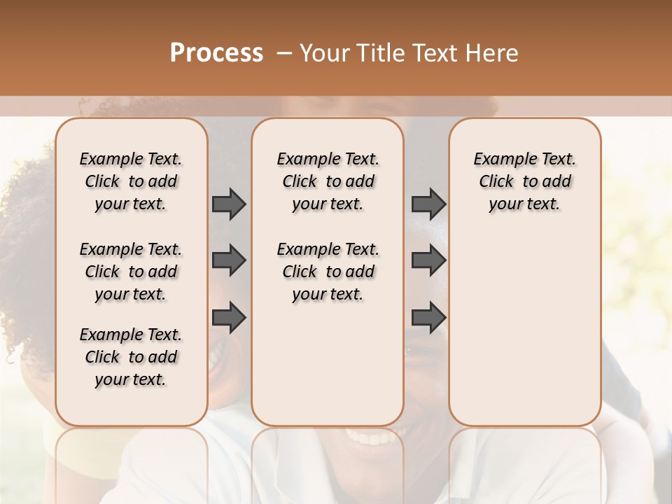 Together Vertical Nine Year Old PowerPoint Template