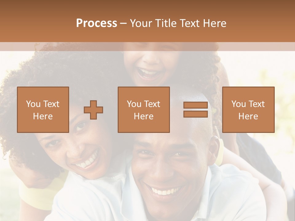 Together Vertical Nine Year Old PowerPoint Template