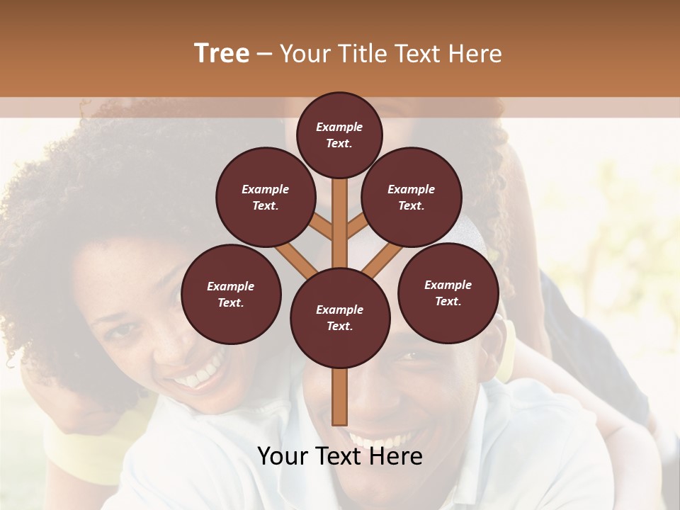 Together Vertical Nine Year Old PowerPoint Template