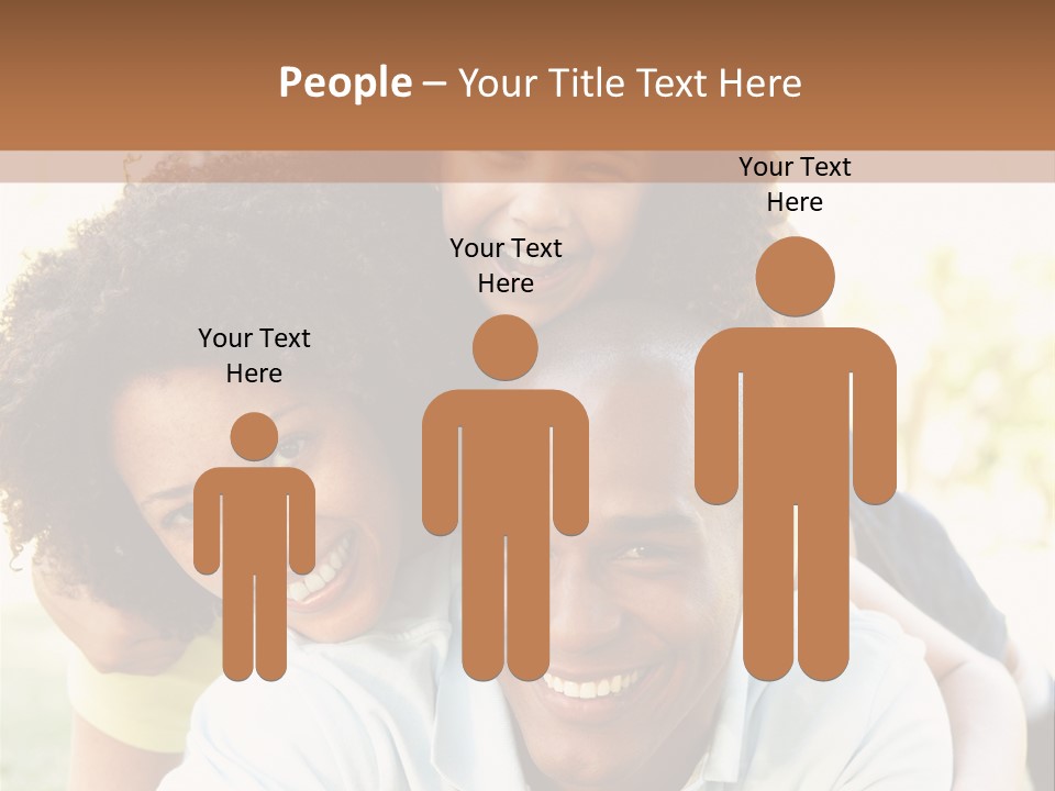 Together Vertical Nine Year Old PowerPoint Template