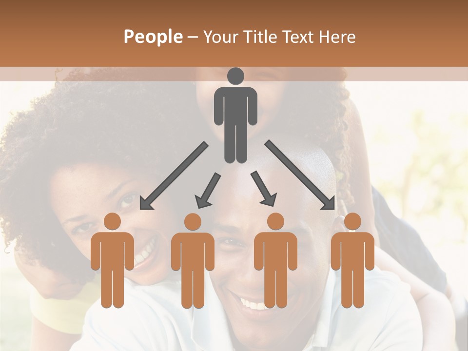 Together Vertical Nine Year Old PowerPoint Template