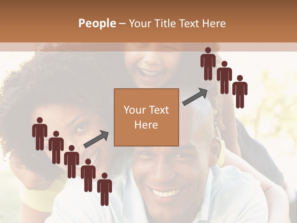 Together Vertical Nine Year Old PowerPoint Template