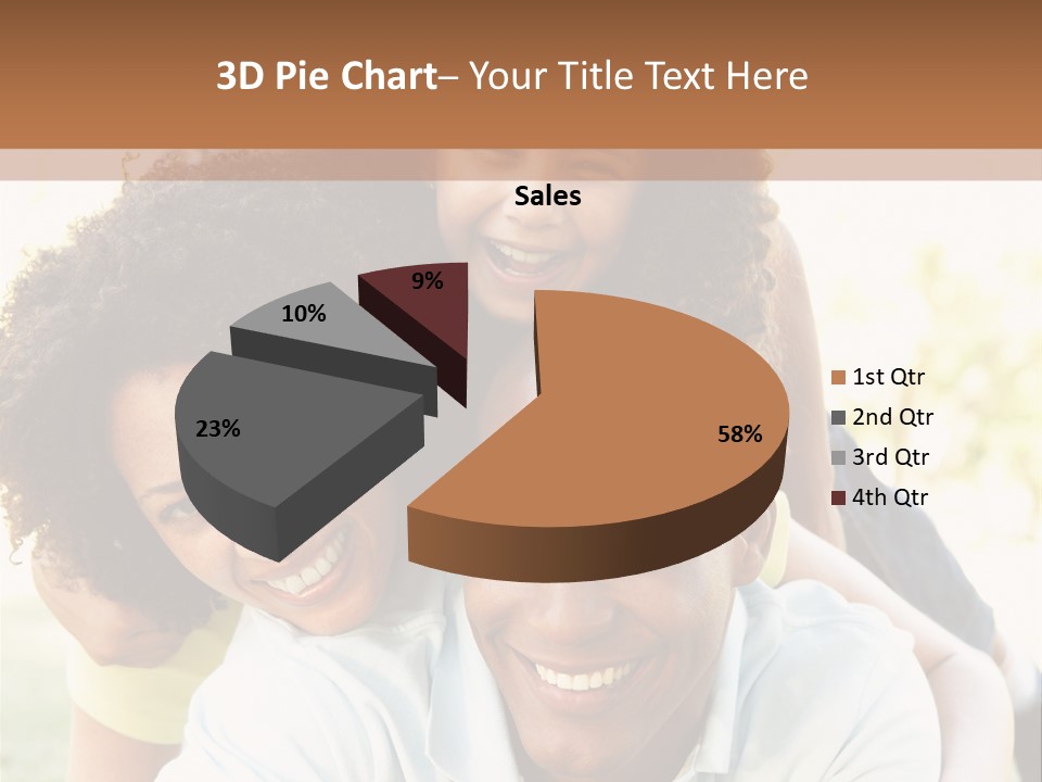 Together Vertical Nine Year Old PowerPoint Template
