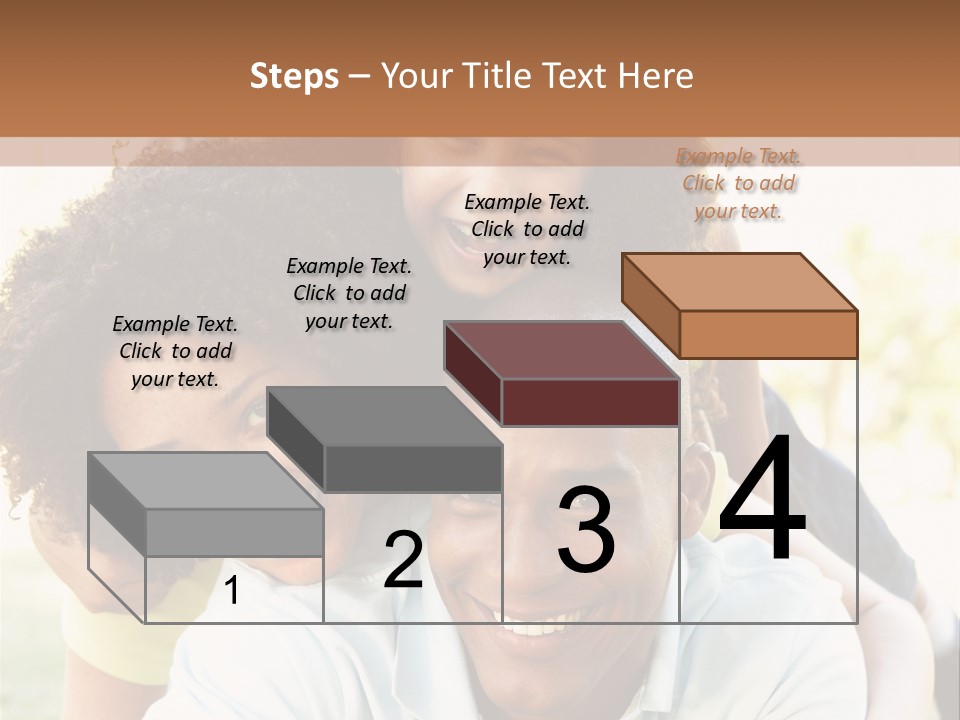 Together Vertical Nine Year Old PowerPoint Template