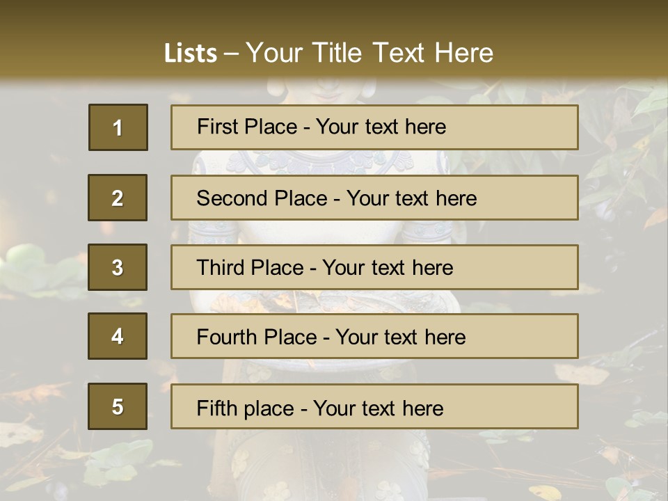 Buddhism Religion Religious PowerPoint Template