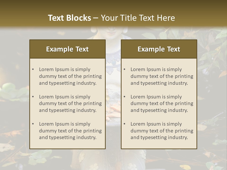 Buddhism Religion Religious PowerPoint Template