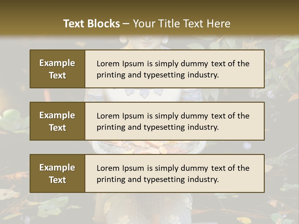 Buddhism Religion Religious PowerPoint Template