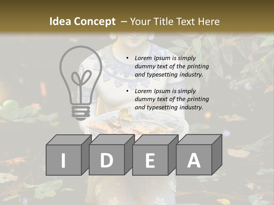 Buddhism Religion Religious PowerPoint Template